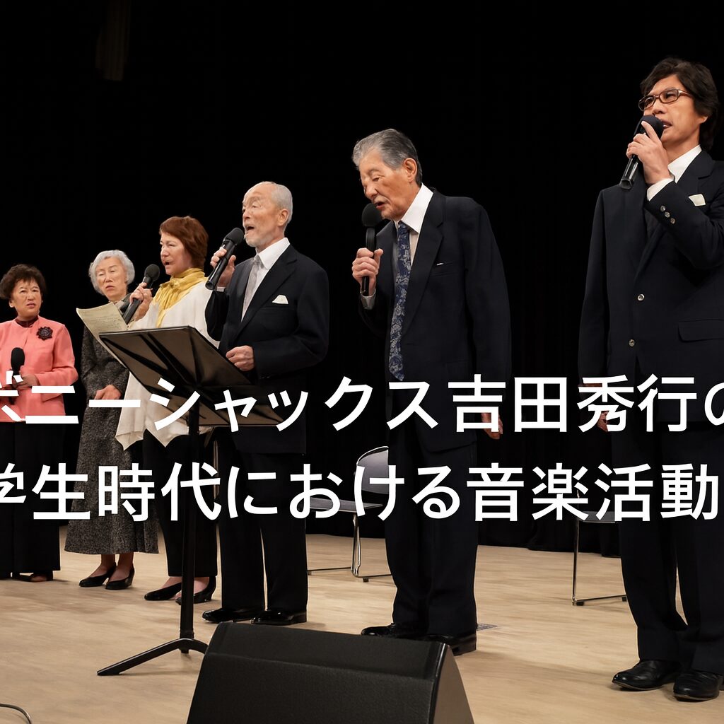 ボニージャックス吉田秀行の学生時代における音楽活動