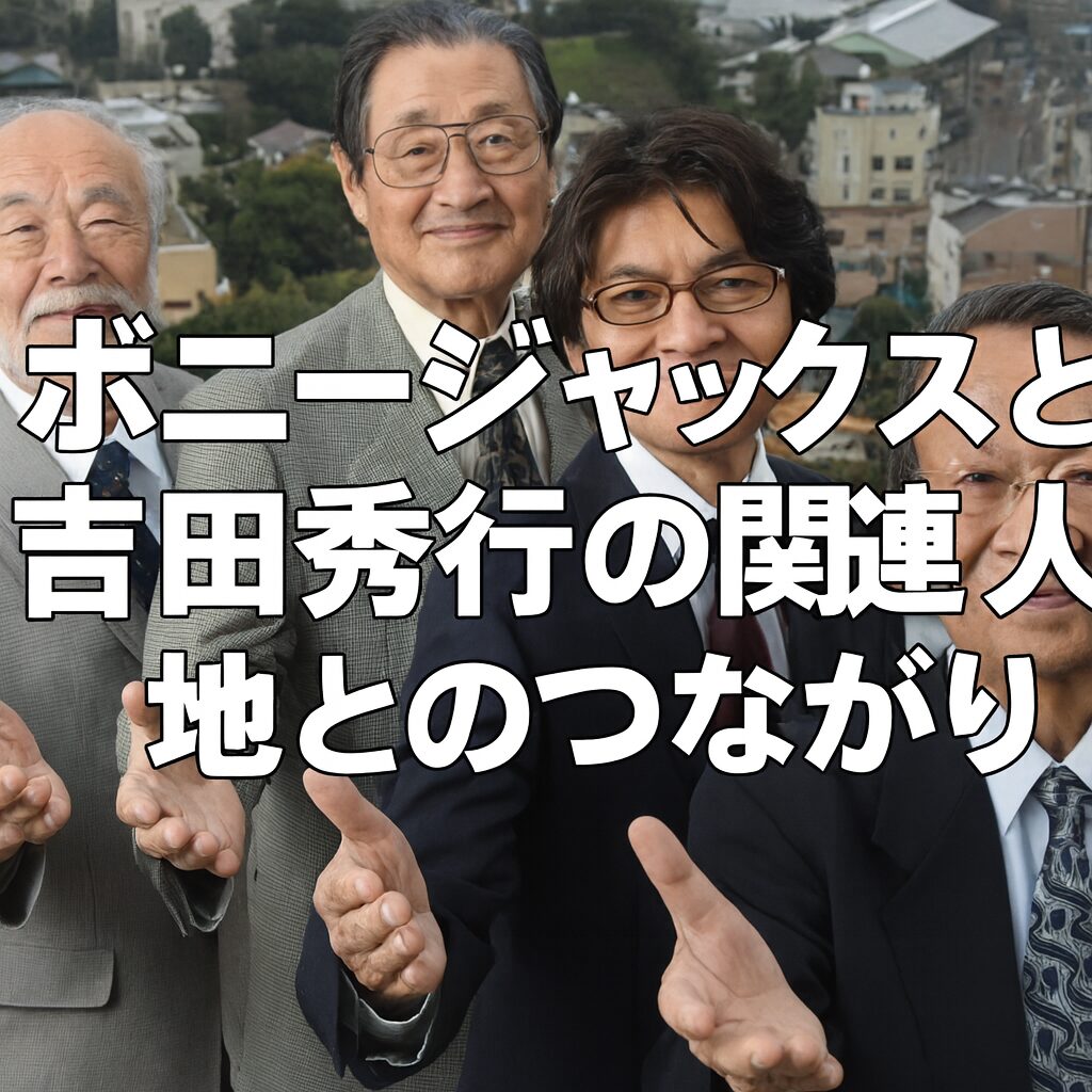 ボニージャックスと吉田秀行の関連人物・地域とのつながり